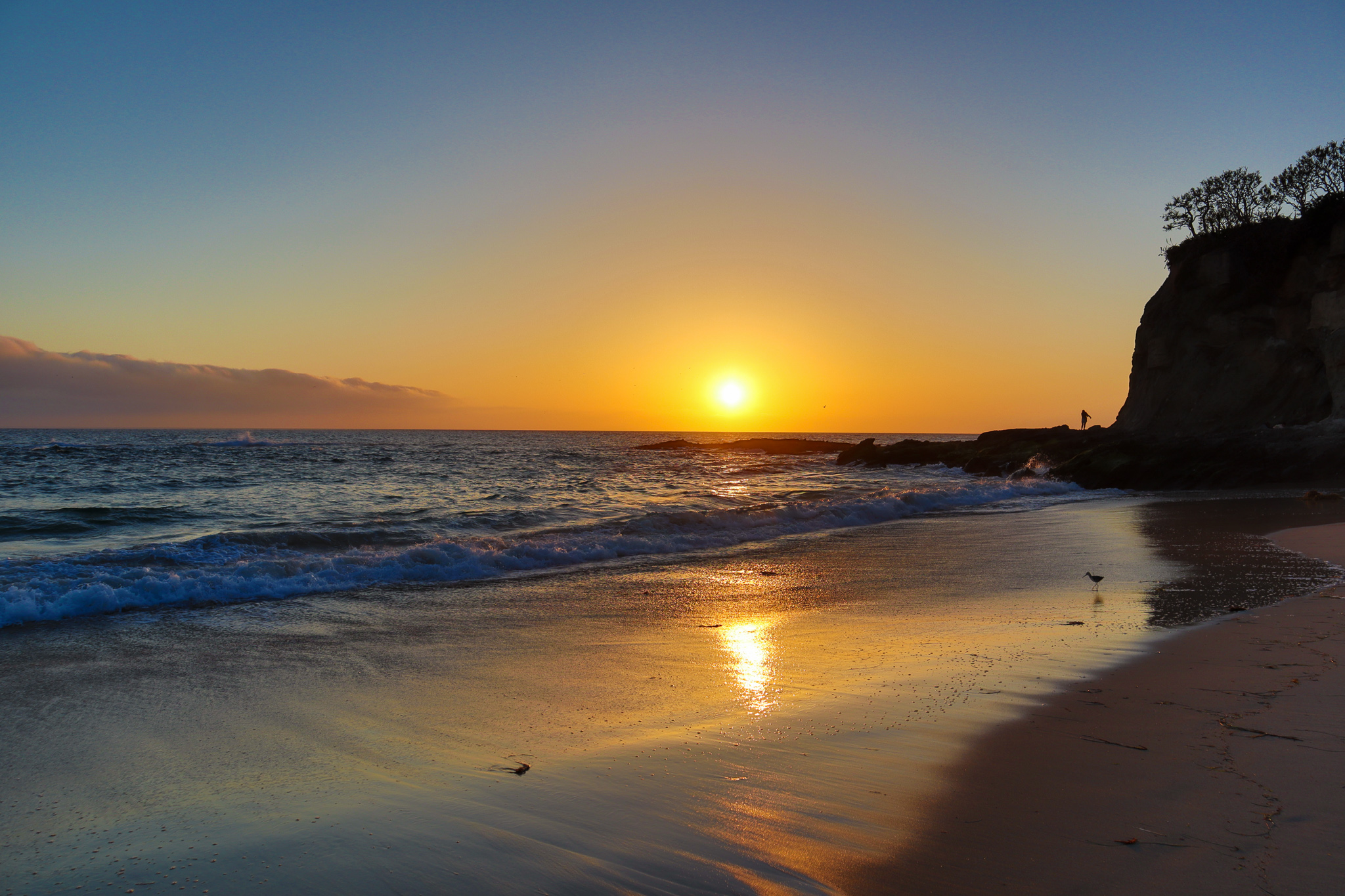 sunset beach - photography - aimee evans